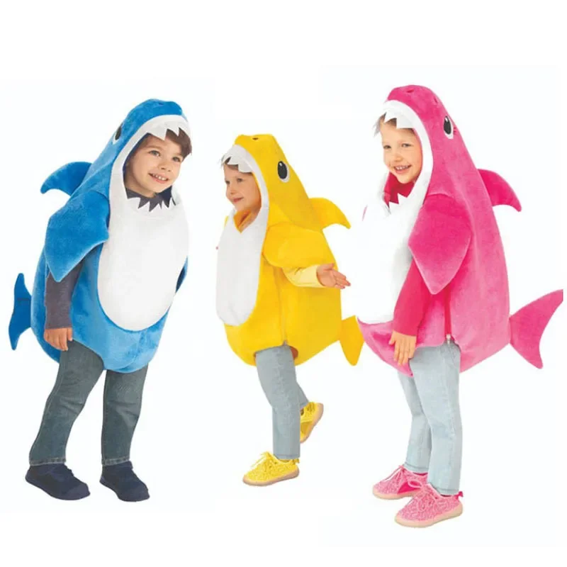 Bazzery Kids Toddler Family Shark Kids Halloween Cosplay Baby Costumes Completi Per Il Corpo Carnevale Costumi Di Halloween