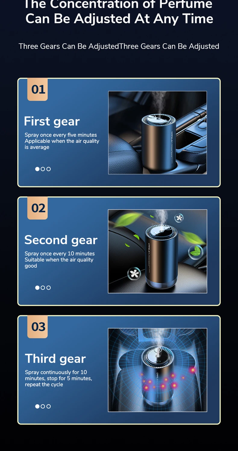 Cafele Electric Car Air Freshener Universal Flavoring For Cars Interior