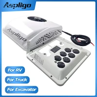Climatiseur de toit Aspligo 12V 13500BTU, faible bruit, climatisation et chauffage pour camping-car, caravane et autocaravane. 1