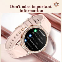Montre connectée de luxe pour femme avec appels Bluetooth, montre intelligente, cadeau pour femme, tracker d'activité, montres-bracelets pour femme Android iOS 2026 4