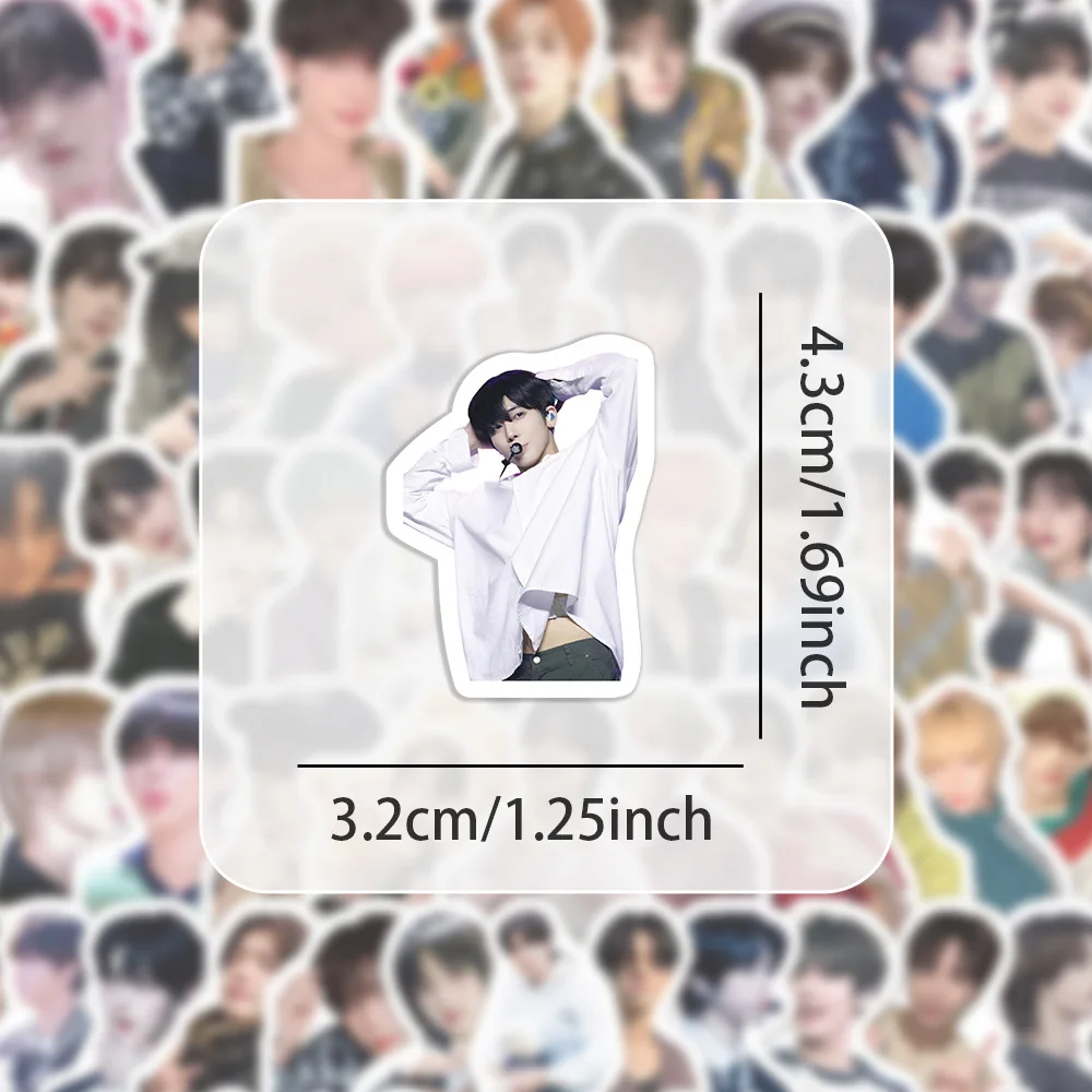 K-POP TOMORROW X TOGETHER Cartoon Graffiti Sticker Set - 100PCS