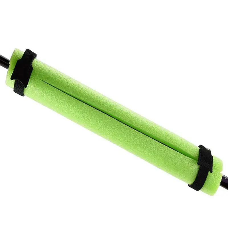 Fishing Pole Floats 6PCS Floating Rod Butt Cushion Kayak Fishing Rod Floater With Straps Fishing Gear For Prevent The Narrow Rod