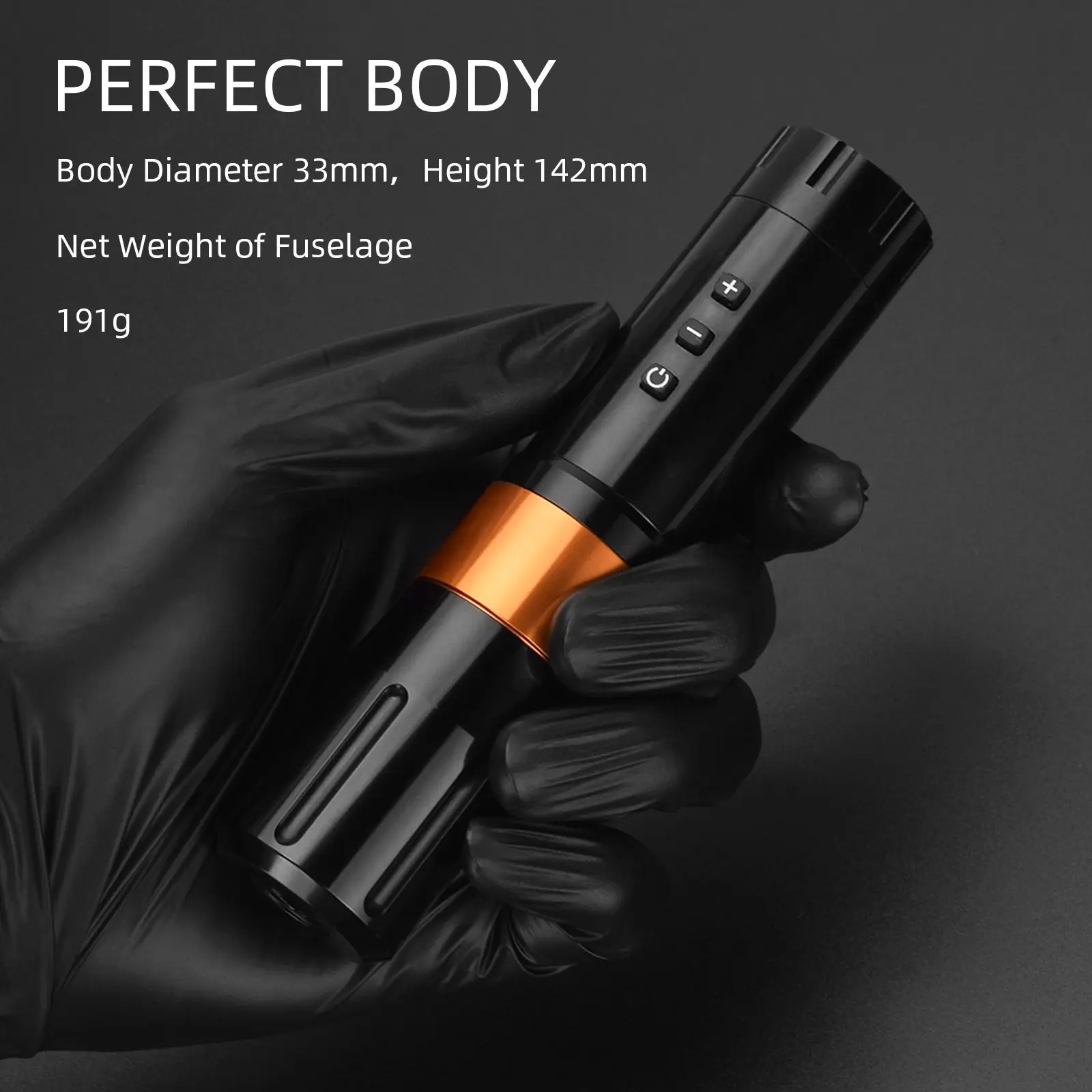 Portable Wireless Tattoo Machine Pen Built in Batter LCD Display Screen Strong Motor Tattoo Pen Fast Charging Tattoo Supplies