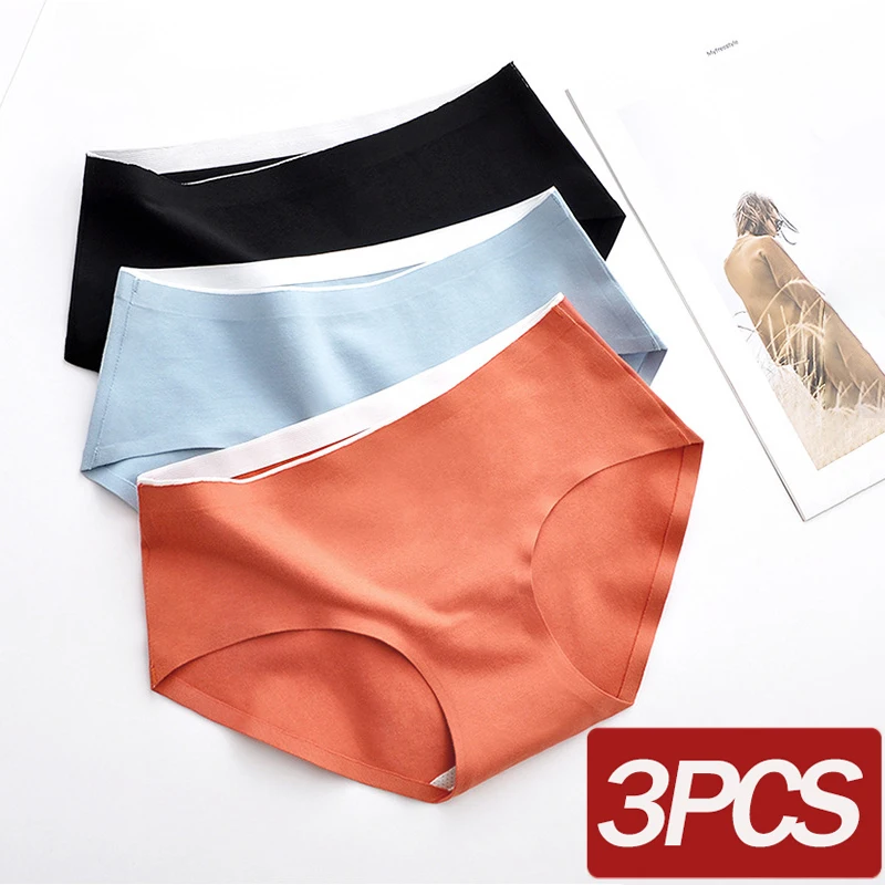 3 шт./компл. женские трусики хлопковые сексуальные шорты нижнее белье трусы