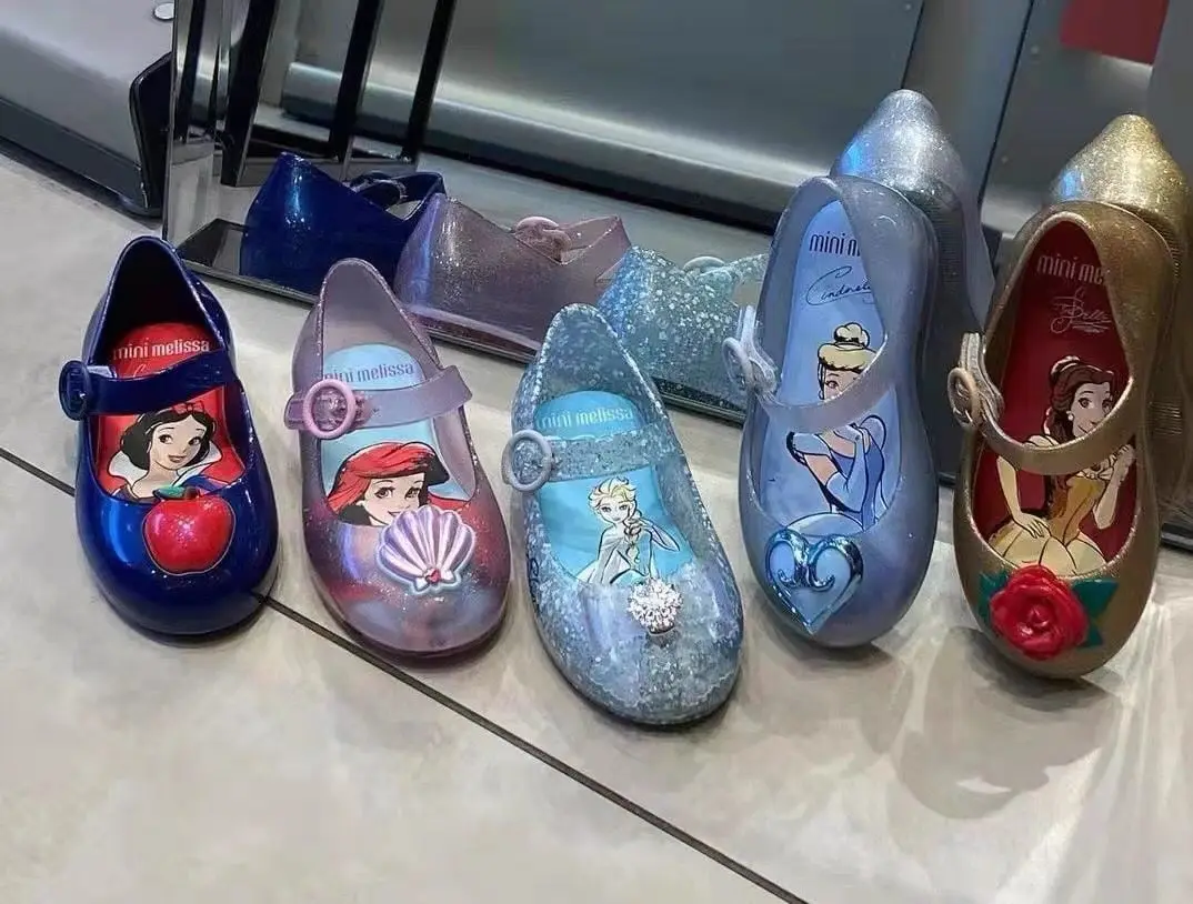 Frozen Shoes Mini Melissa Cinderella Shoes Mini Melissa Silver
