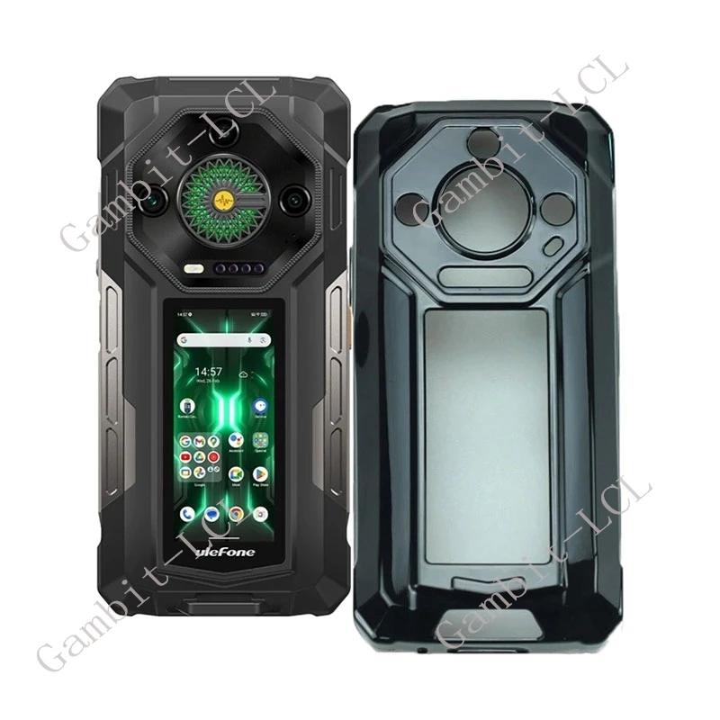 Enhanced Shockproof TPU Soft Phone Case with Back Ring Holder Bracket
