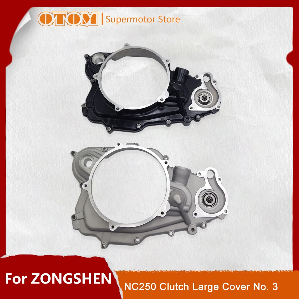 

Motorcycle Accessories Clutch Cover With Water Pump Shaft Pretector Guard Engine Enduro For ZONGSHEN NC250 MOTOLAND AVANTIS BRZ