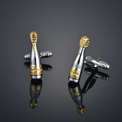 Copper Plated Musical Note Cufflinks (Antique Silver Plated)
