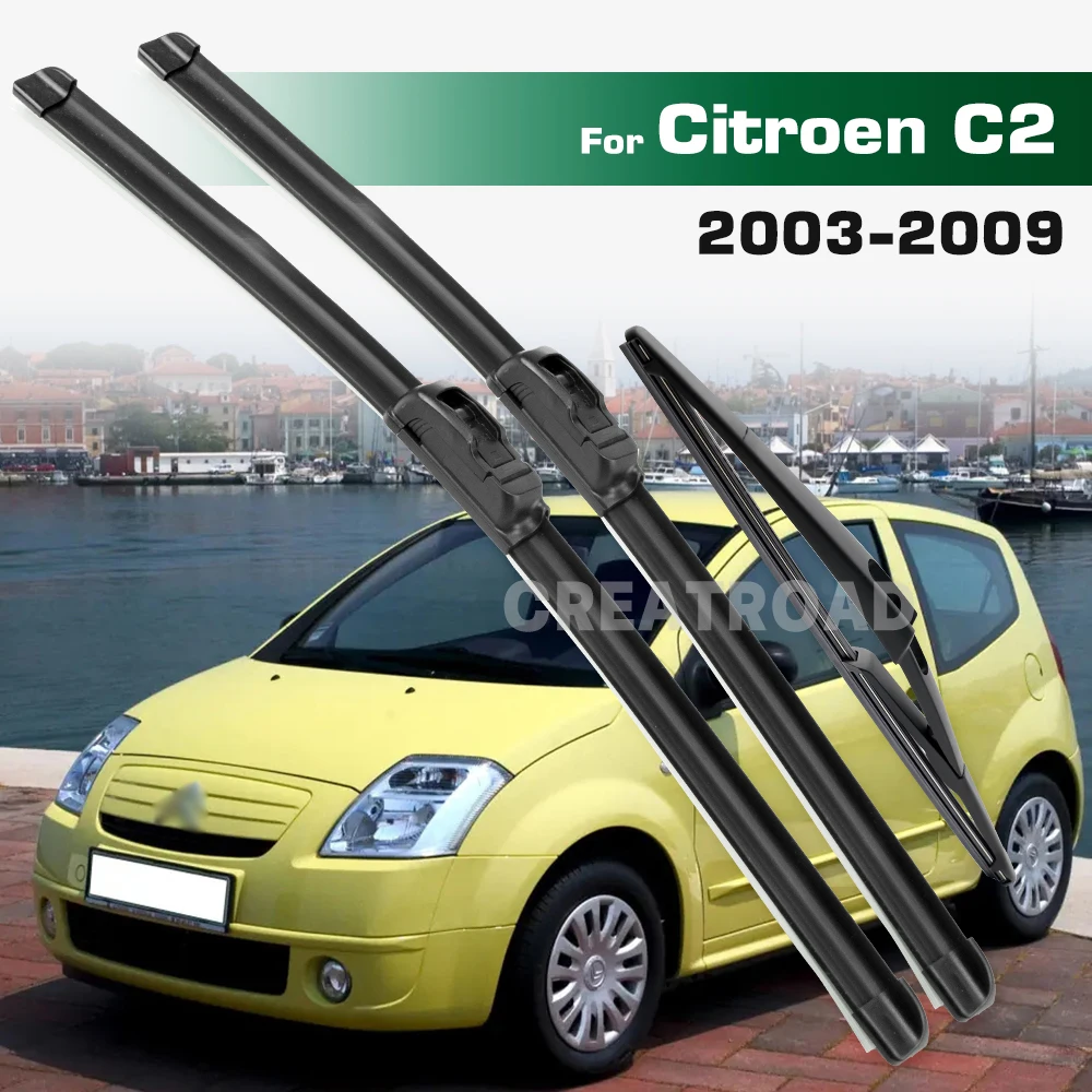 Citroën C2 Windscreen wiper arm rear and front at a good