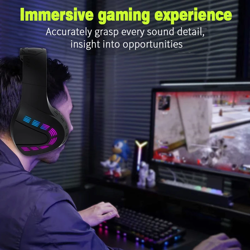 G4 Gaming Headset with Noise Canceling Microphone Stereo Surround Sound for PS5 PS4 Xbox One PC Laptop Mac Computer PC