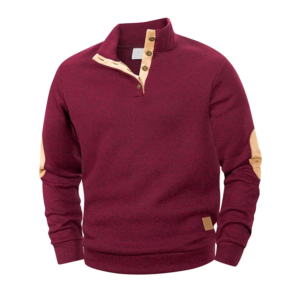 Mens Casual Long Sleeve Knitted Sweater Pullover