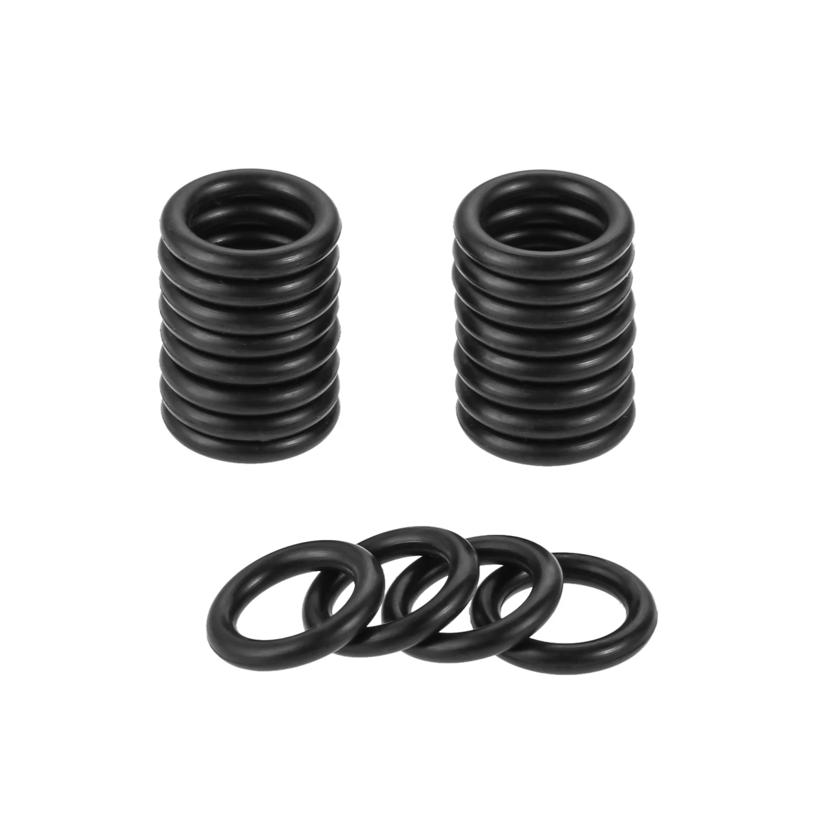 20Pcs/lot Rubber Propane Natural Gasket O-Ring Gas Leakage Sealing O-Ring Gasket for Propane Tank Cylinder POL Connector Black