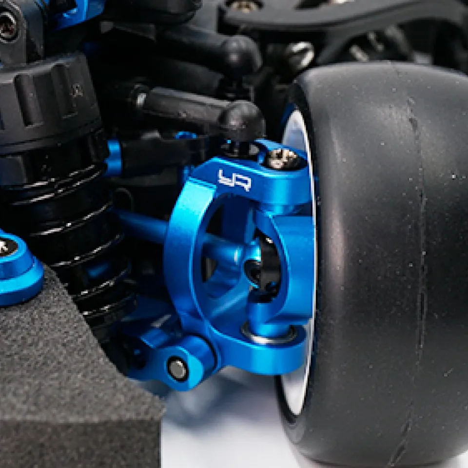 YEAH Racing アルミ フロント ステアリング ナックル セット タミヤ