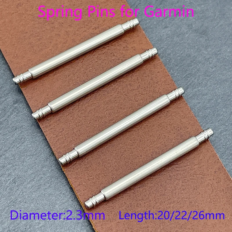 Universal Heavy-Duty Spring Bars for Watch Strap Connection and Replacement