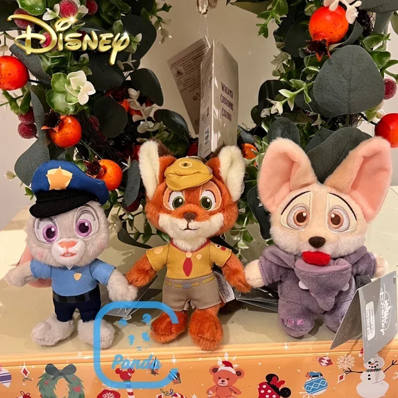 

Disney лиса из «зверополиса» Ник Джуди, кролик, искусственная милая плюшевая кукла, сумка через плечо, аниме фигурка, аниме, периферийный подарок