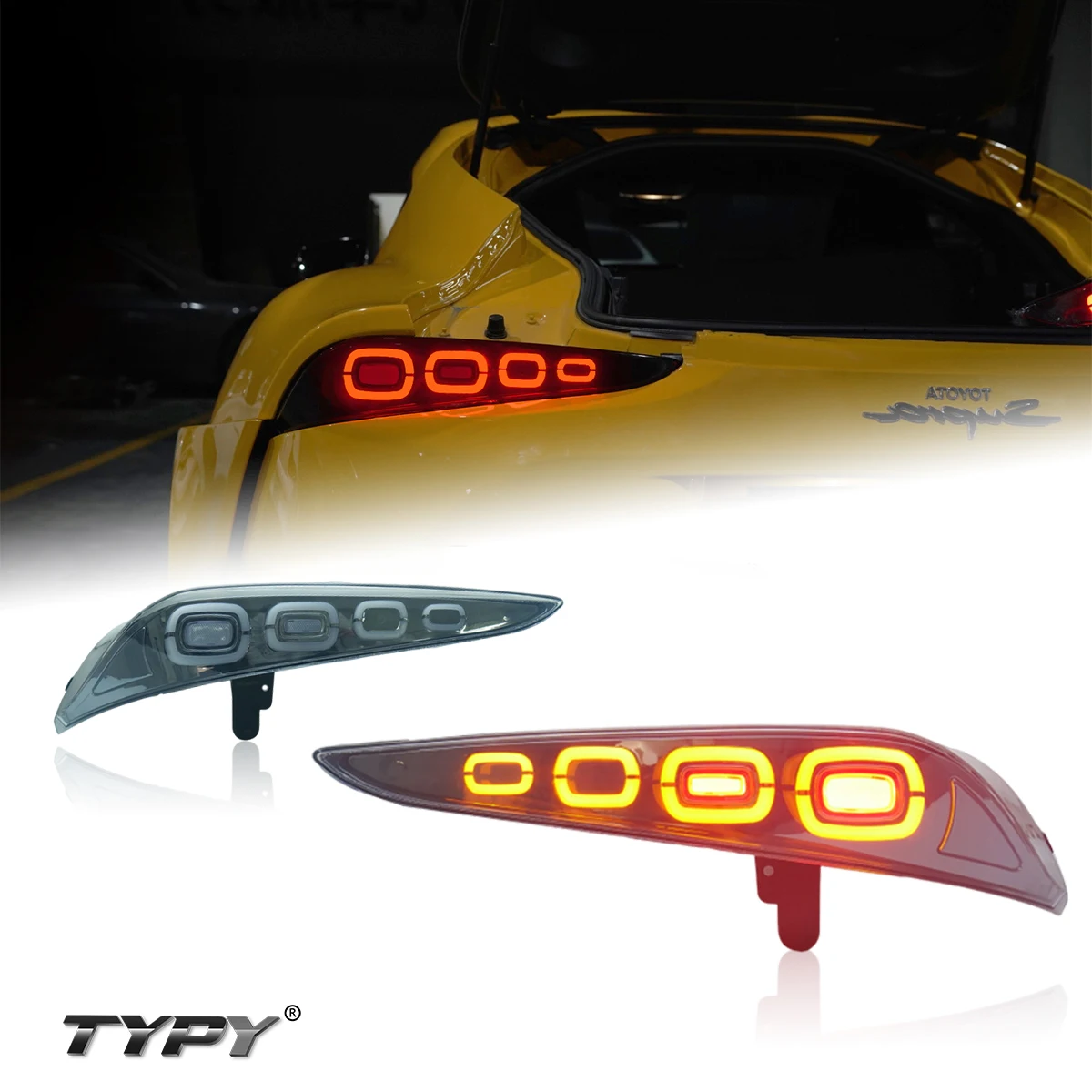 

Автомобильная фотовспышка Type-Y, для модели TOYOTA SUPRA 2018-2022