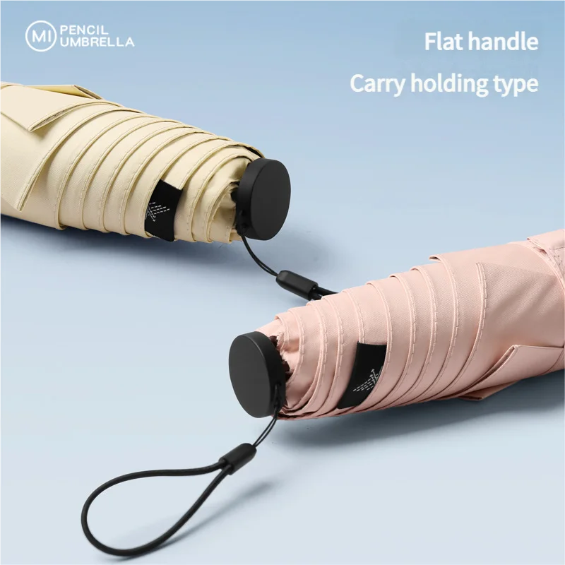 125g Japanese Style Portable Brazing Sun Protection UV Protection Weather Resistance Manual Umbrella