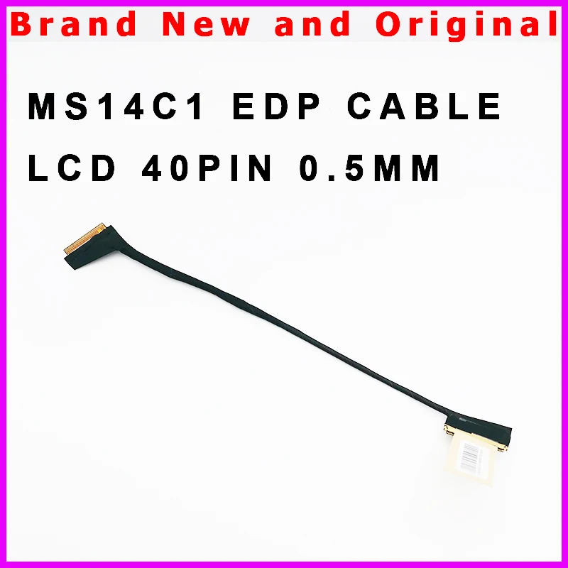 New Laptop LCD Cable FOR MSI Prestige 14 MS-14C1 14C4 EDP Cable 40pin 0.5mm K1N-3040211-H39