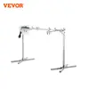 VEVOR Electric BBQ Rotisserie Grill Kit Automatic 42W Motor Height Adjustable Universal Roaster Stand Spit Rod with Heat Shield 1