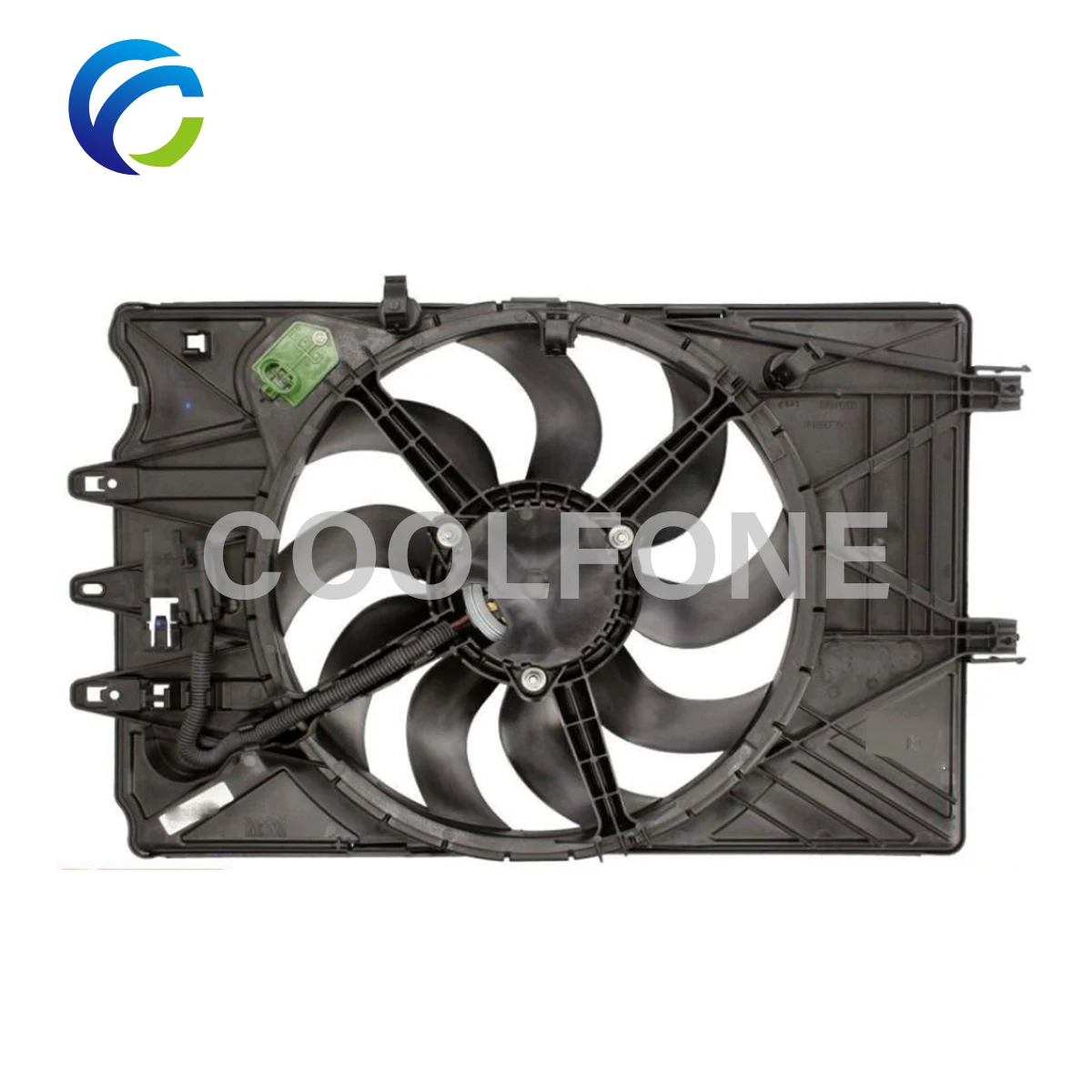 

Electric Cooling Radiator Fan Assembly for FIAT 500L 351 352 0.9T 1.3D 1.4 1.6D 51887948 DER09069 DER09070 51887951 52066194