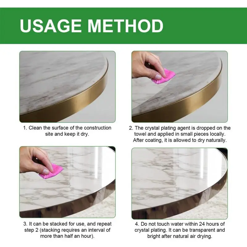 Stone Crystal Plating Agent Marble Polishing Crystal Liquid Tile Scratch Repair Brightening Restoration Nano Agent