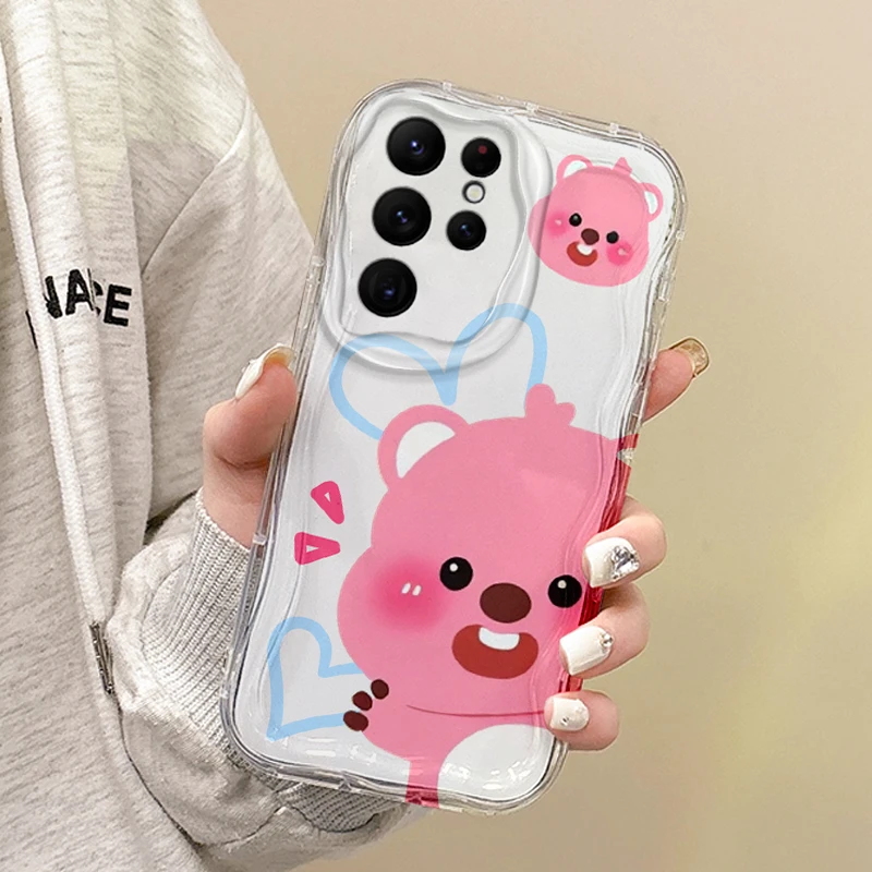 Adorable L-Loopy Cartoon ShockProof TPU Phone Case - Durable Back Cover