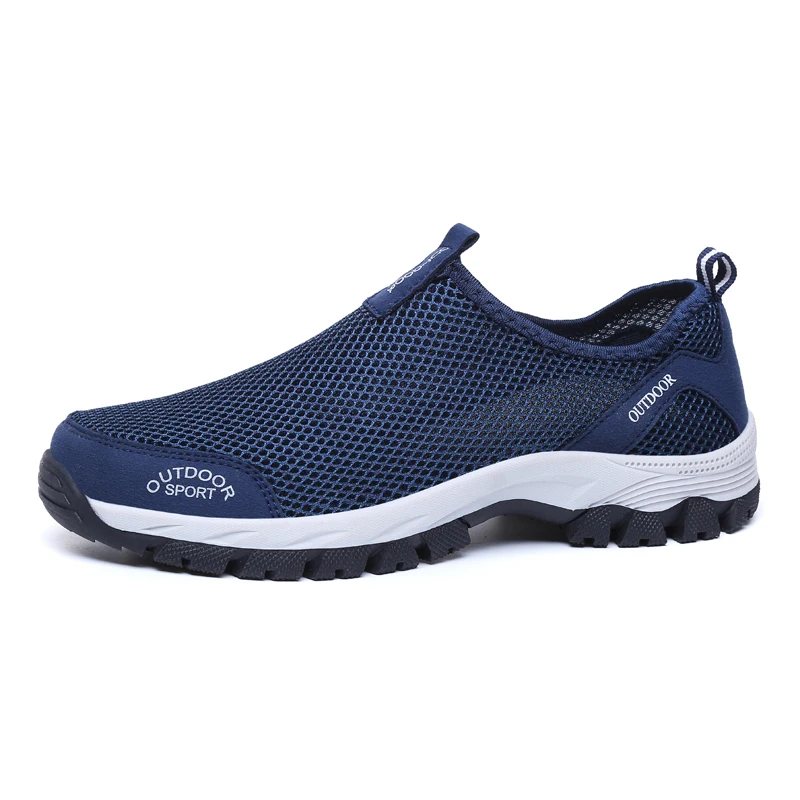 Casual shoes casual sneakers running sneakers fashion sneakers Men Summer Comfortable Casual Shoes Slip-on Breathable Air Mesh Flats Trainers Sneakers Water Loafers Size 39-49