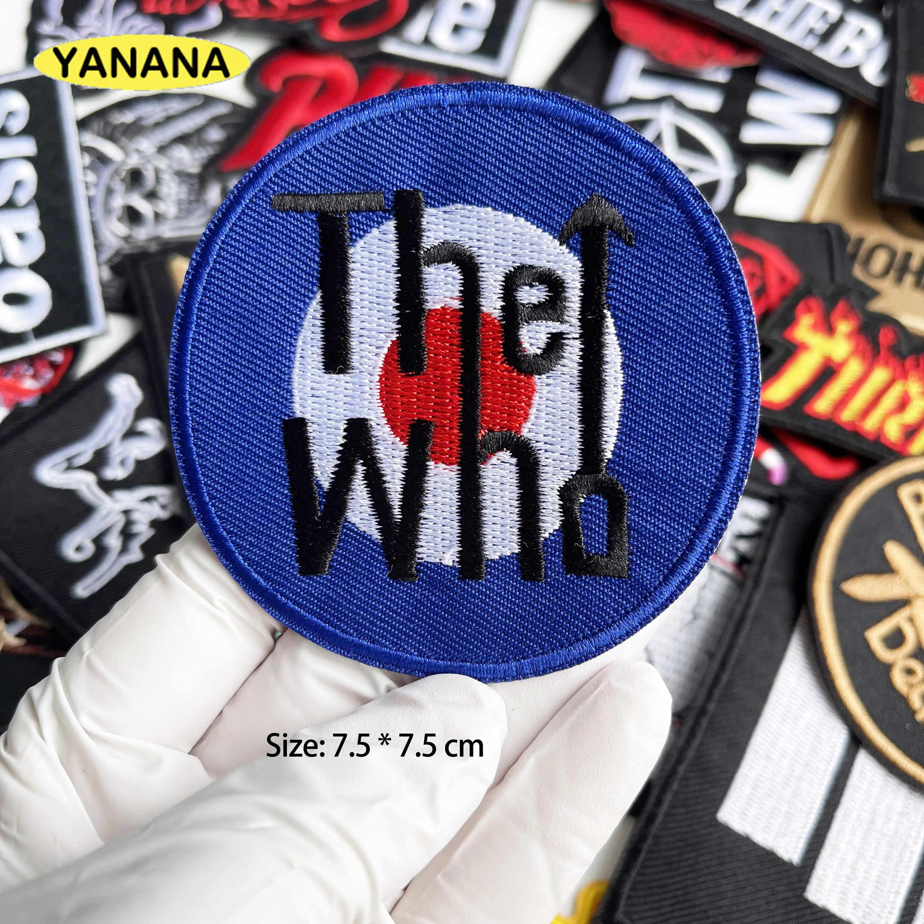 Punk Rock Band Eisen auf Patch für Kleidung Stickerei Abzeichen Heavy Metal Kleidung Aufkleber Nähen Jacke Jeans Applikationen – Detail 16