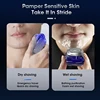 Mini Shaver Electric Waterproof Shaver Portable Male Travel Shaver with Digital Display USB Rechargeable Dry Wet Shave Razor 6