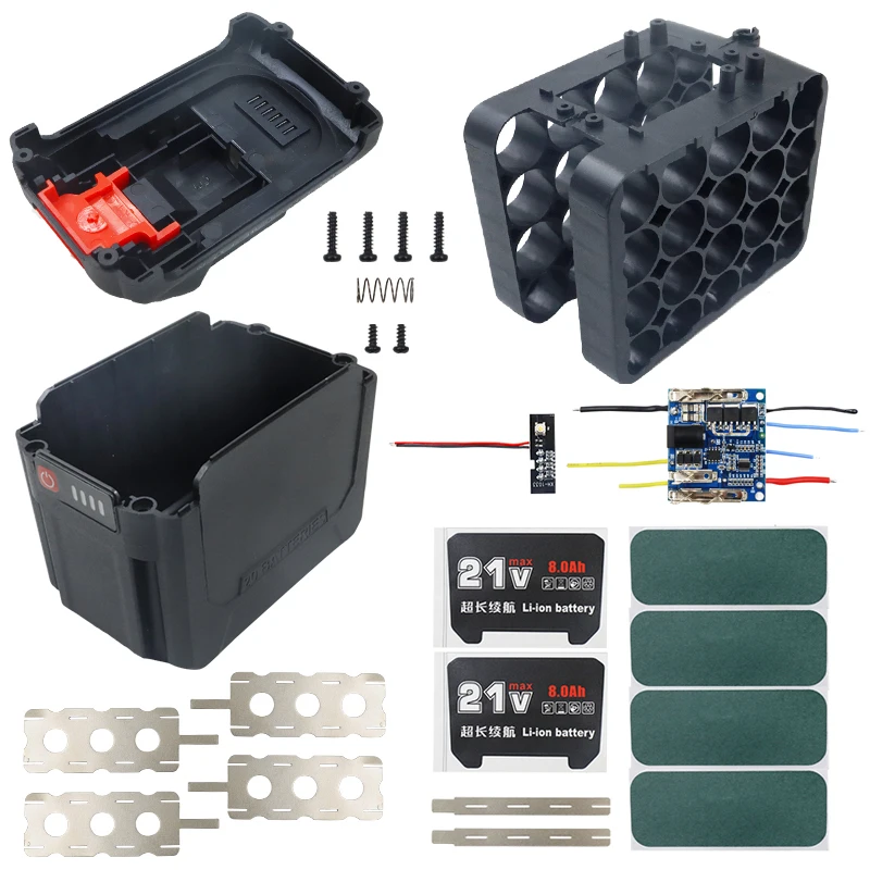 Li-ion Battery Case Charge Protection Circuit Board PCB for Lomvum Zhipu Hongsong Jingmi no Original For Makita Lithium Battery