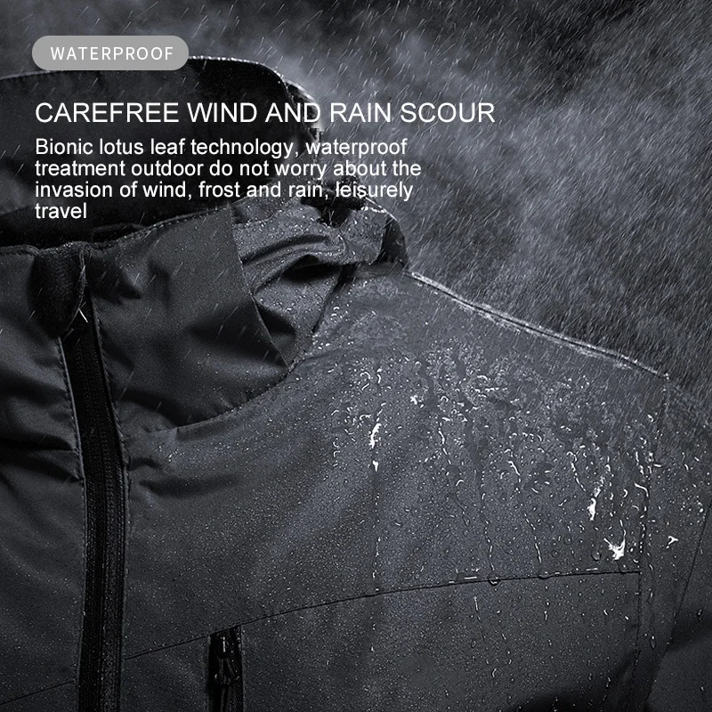 Waterproof Hiking Jackets Waterproof Jackets Waterproof Coats Men Autumn Winter Hiking Camping Climbing Fishing Hunting