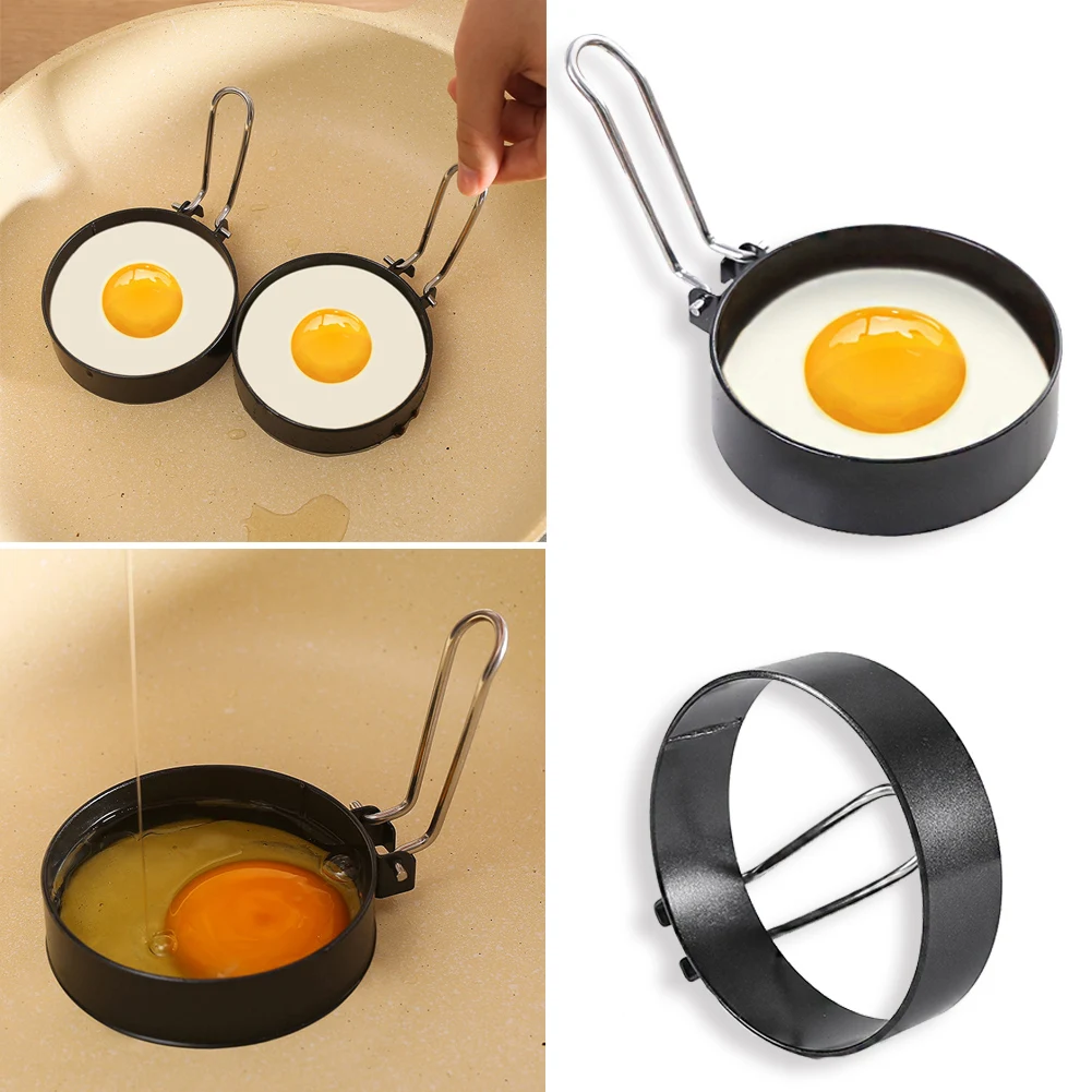 Pancake Cooking Mould Diy Breakfast Egg Pancake Mold Non Stick Round