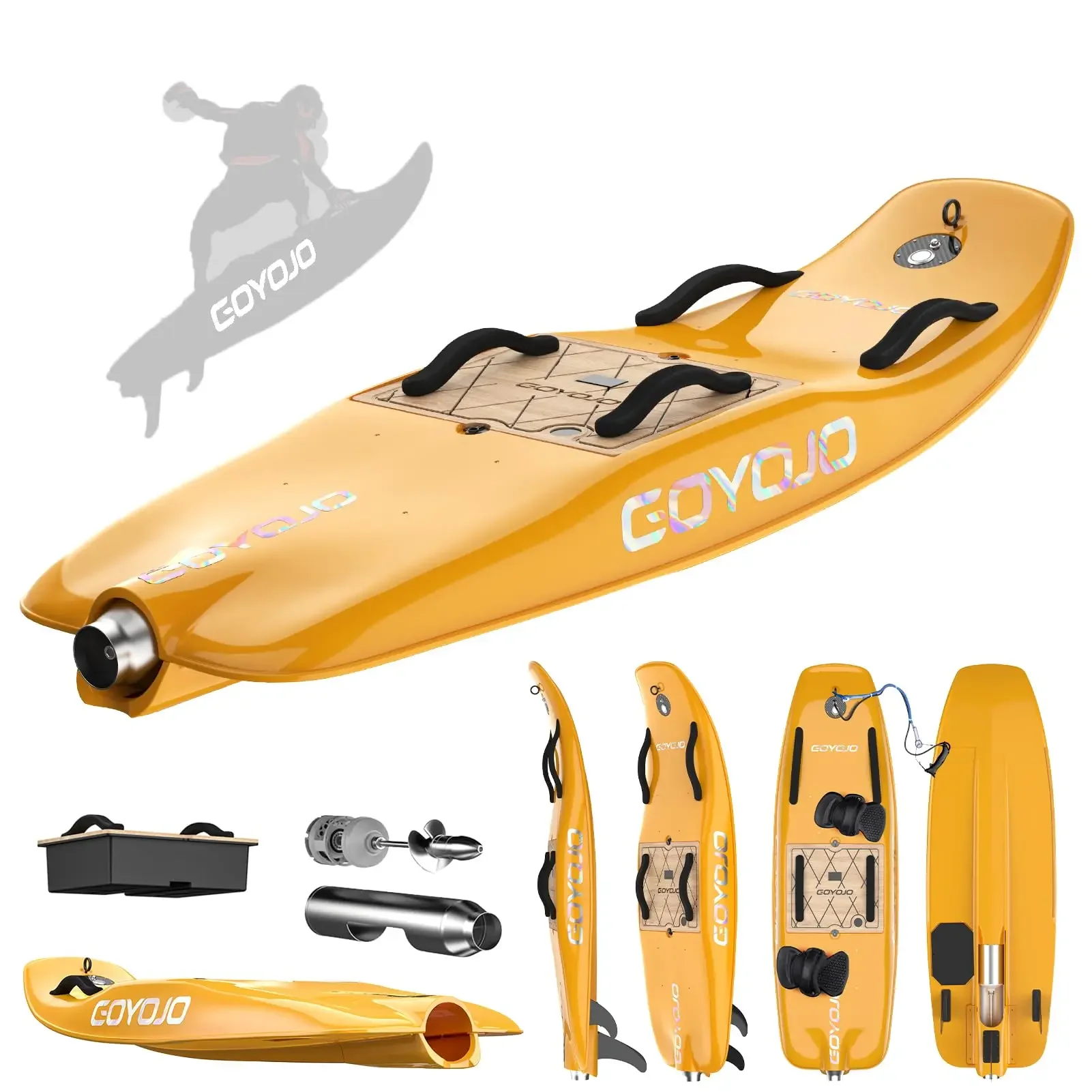 High Speed Electric Surfboard Outdoor Water Jet Surfing Board Smart Water Scoote New In Sports Surf Adjustable Jetboards