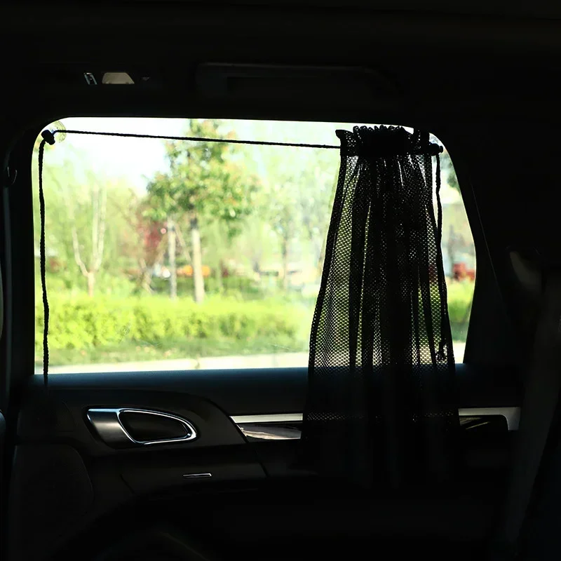Summer Car Sunshade Curtains Blocks UV Rays Keeps Interior Cool and Protects from Fading - Durable and Easy to Install
