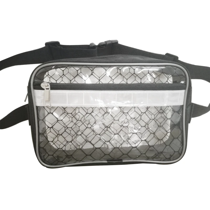 

Anti-Static Cleanroom Clear Tool Bag PVC for Engineer Waist Bag Fanny Pack Transparent Shoulder Bag