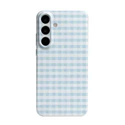 Simple Grid Pattern Hard PC Phone Case Cover - Galaxy A21s (JSS135)