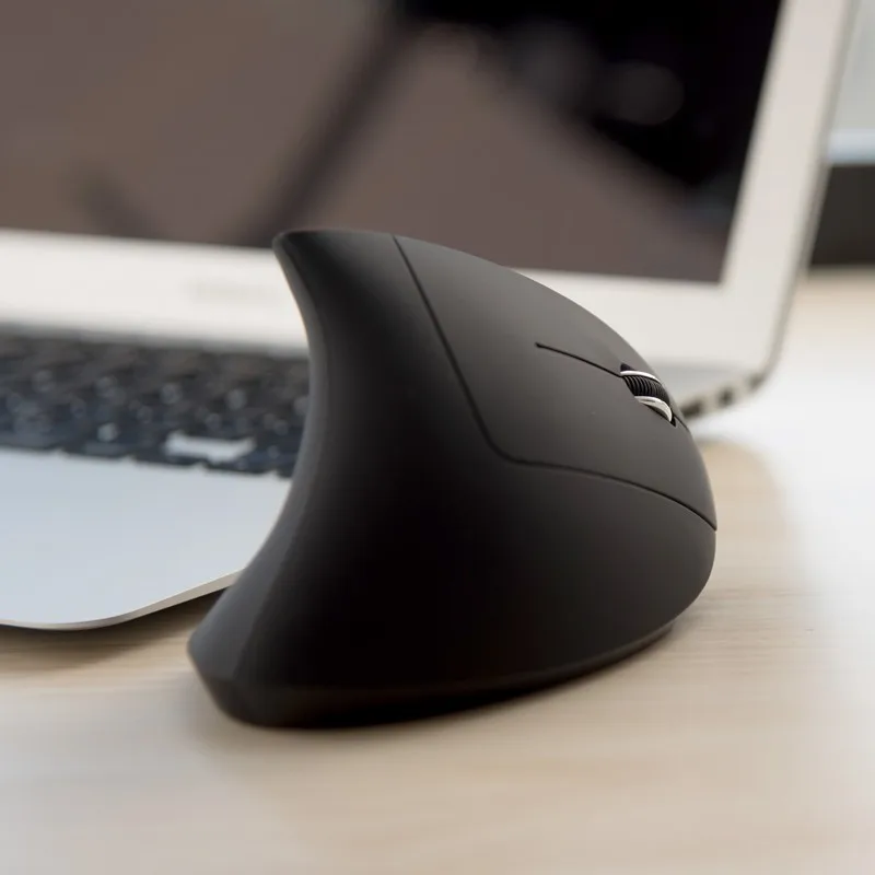 Warvank FK12 Vertical Wireless Mouse Ergonomic Rechargeable 2.4G Wireless Mice Silent Office Mouse for Laptop PC Computer Desktop vertical wireless mouse