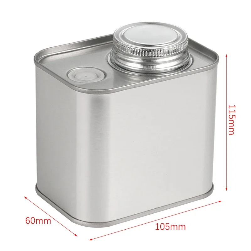 Tinplate Coffee Bean Storage Tank Powder Sealed One-way Valve Exhaust Portable Glass Container