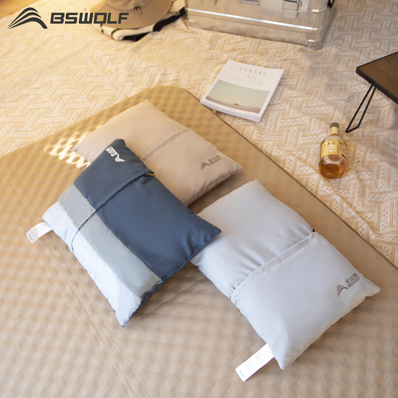 Lightweight Outdoor Camping Pillow Ultralight Hiking Sleeping Pillow Outdoor Compressible Portable Travel camping pillow