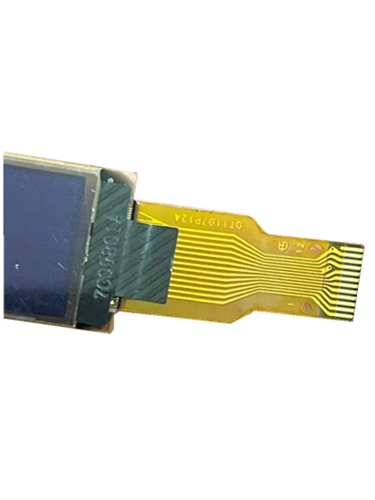 3.3V 0.96'' OLED Display 64*128 64x128 SH1107 SPI Serial IIC I2C Plug-In 12P Adapter Seat Port White QT1107P12A