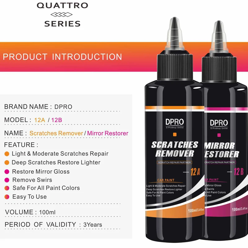 Car Scratch Repair Pen Car Scratch Remover Car Body Compound Re Paste Anti-scratch Repair Agent Paint Care Cleaning Auto Detailing