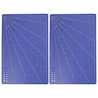 2Pcs A3 PVC Cutting Mat Professional Self Healing Single Side Craft Cutting Pad for Sewing Quilting Self Healing Sewing Mat 6