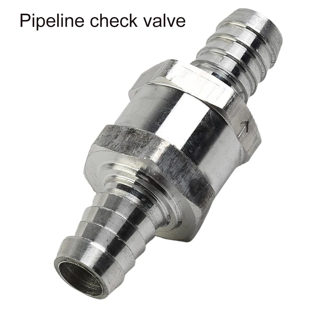 

Single Way Valve 6/8/10/12mm Non Return Valves Aluminium Alloy Fuel Non Return Check Valve For Carburettor Fuel System Parts