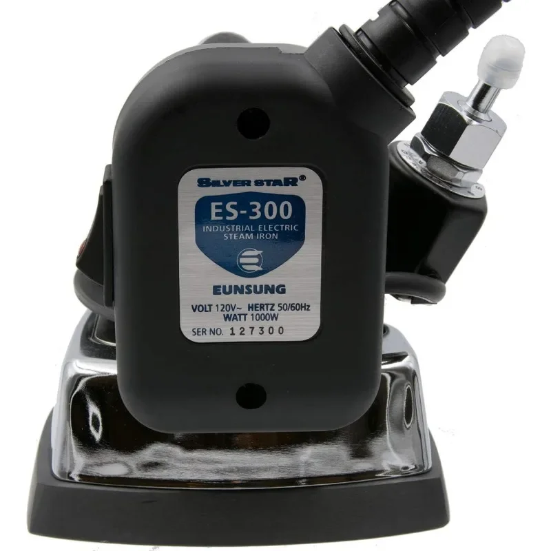 Gravity- Feed Steam Iron ~ Silver star ES-300 5