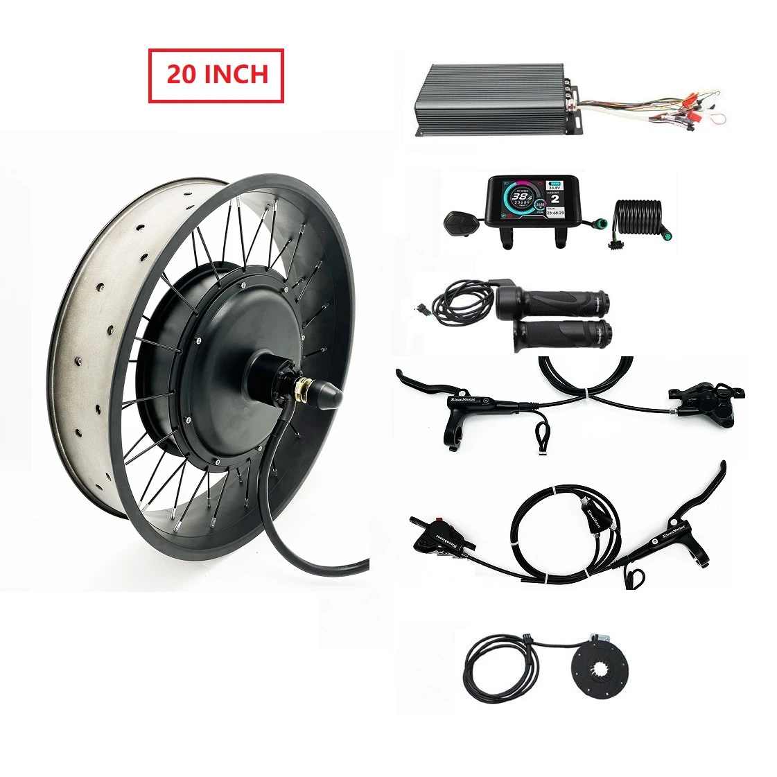 Moteur Roue 11 Pouces Pour Trottinette Ou Vélo électrique - 48V-72V 2000W-5000W - Brushless