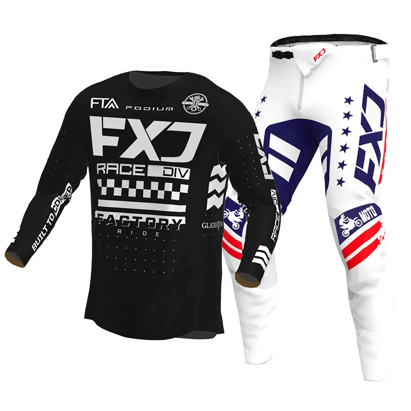 motocross gear set Off road MX DH BMX ATV MTB Enduro racing suit Mens Kits Women