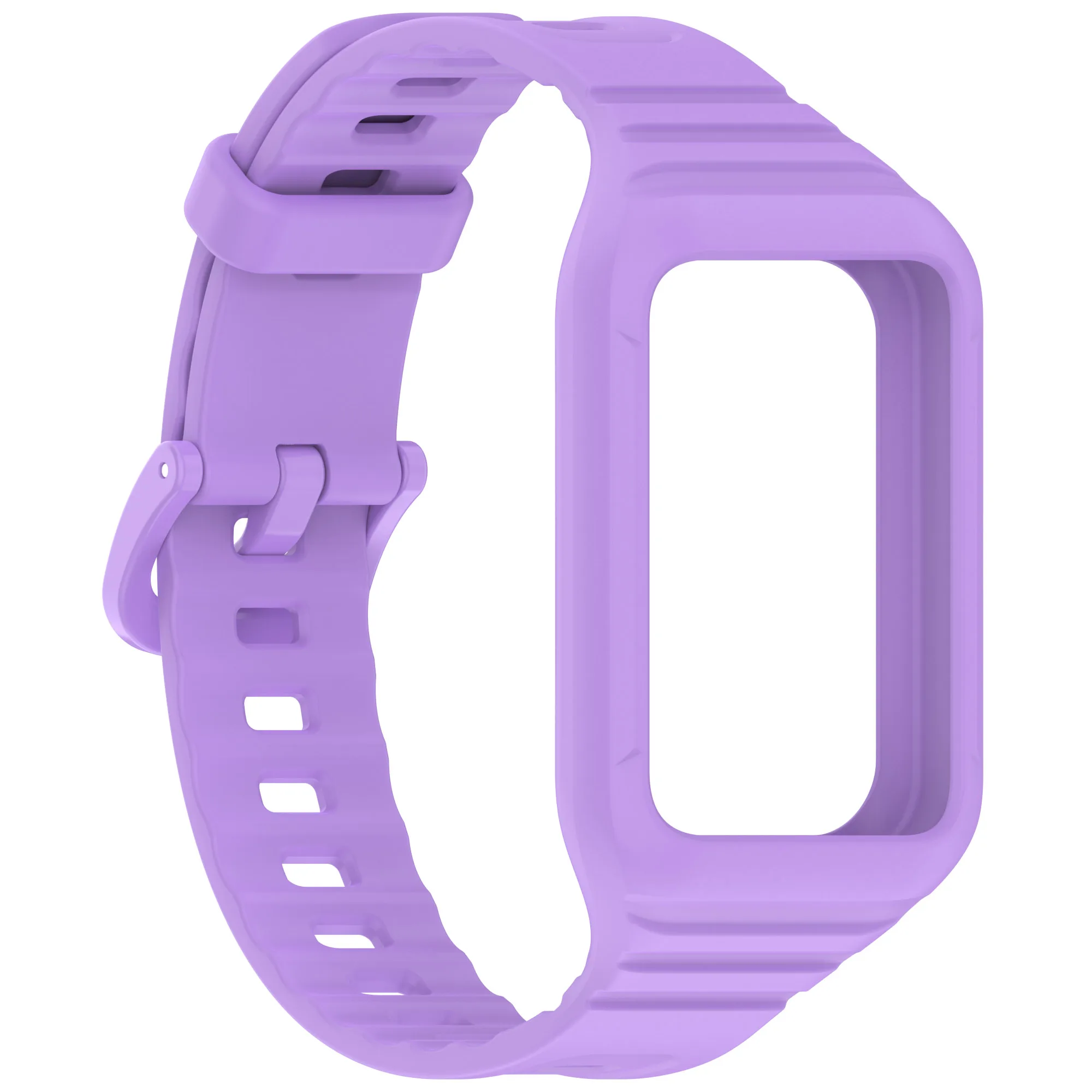 Enhanced Silicone Strap - Durable and Adjustable Single-Color Watchband
