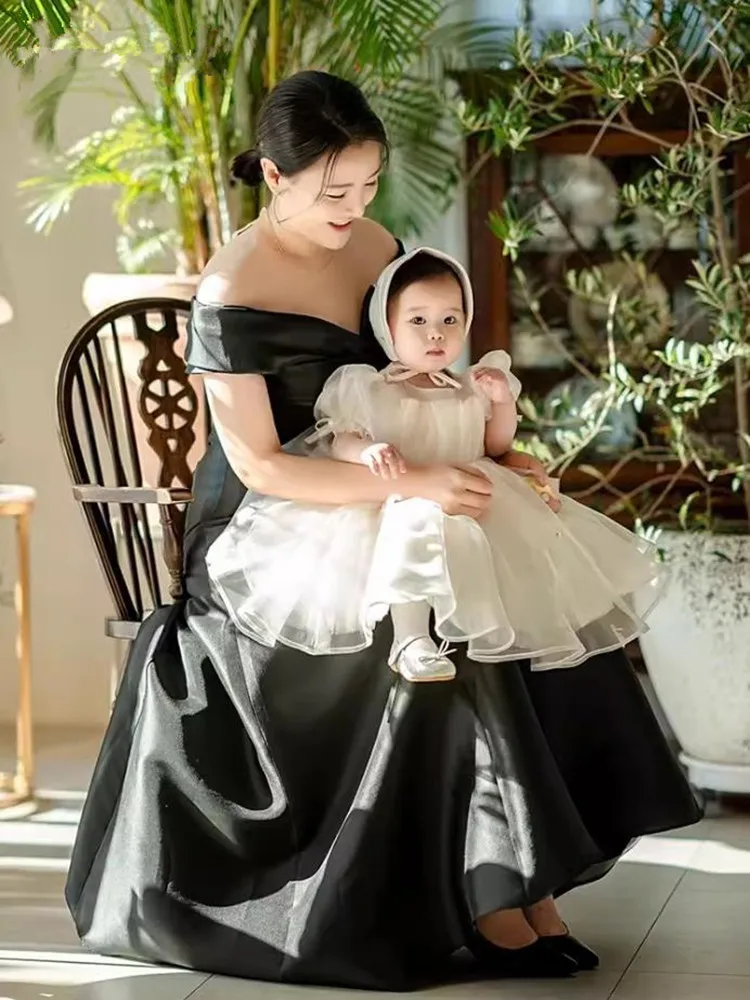 New Children's Princess Baptism Evening Dress Wedding Birthday Party Flower Girl Dresses A3759 Vestidos Bridesmaid Dresses