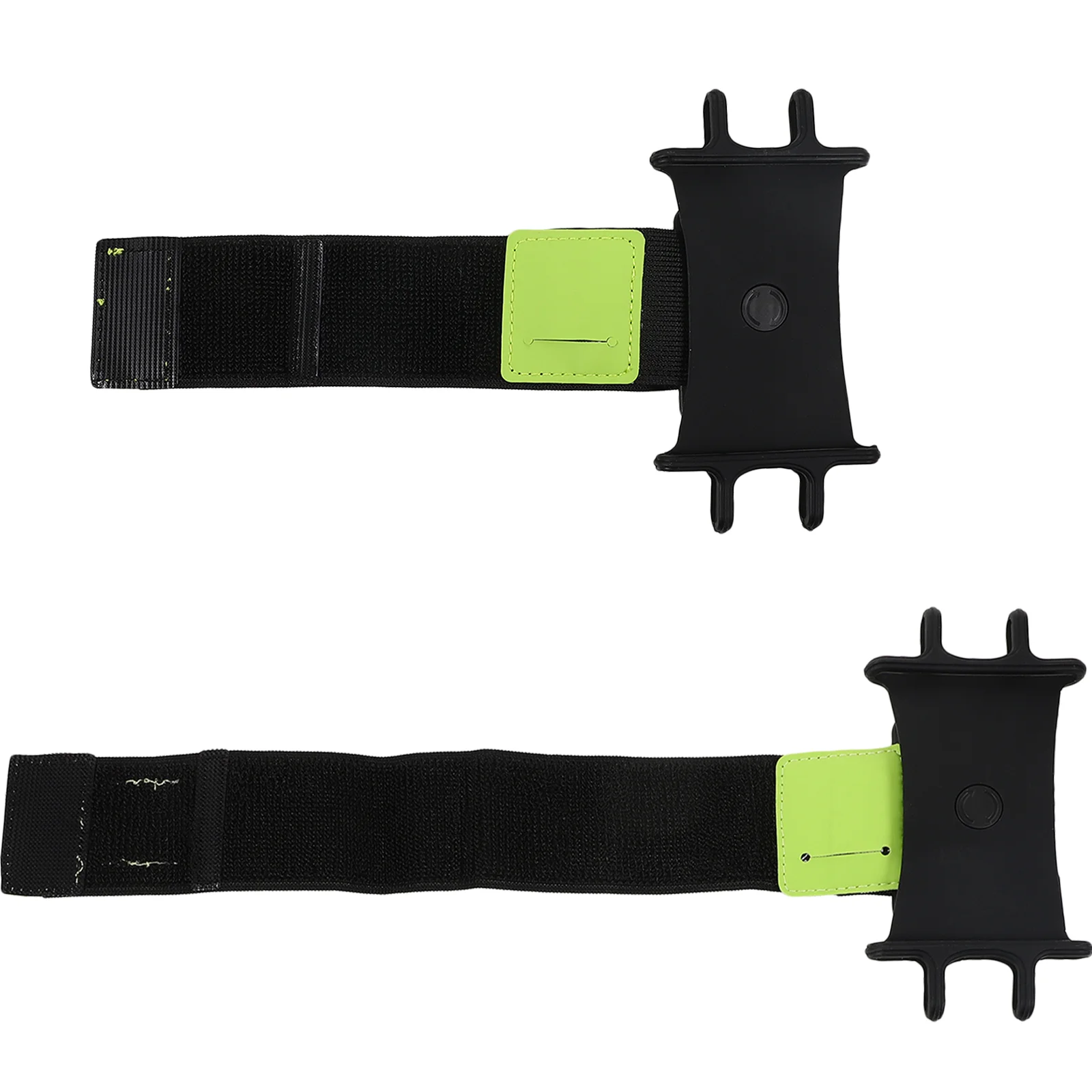 

2 Pcs Cell Phone Wristband Stand Arm Holder for Walking Running Gym Bracket Abs Man Armband