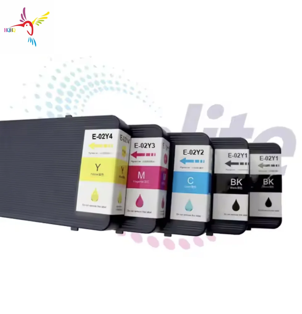 5pc/set Compatible Ink Cartridge T02Y for Epson WorkForce WF-C21000 Series printer